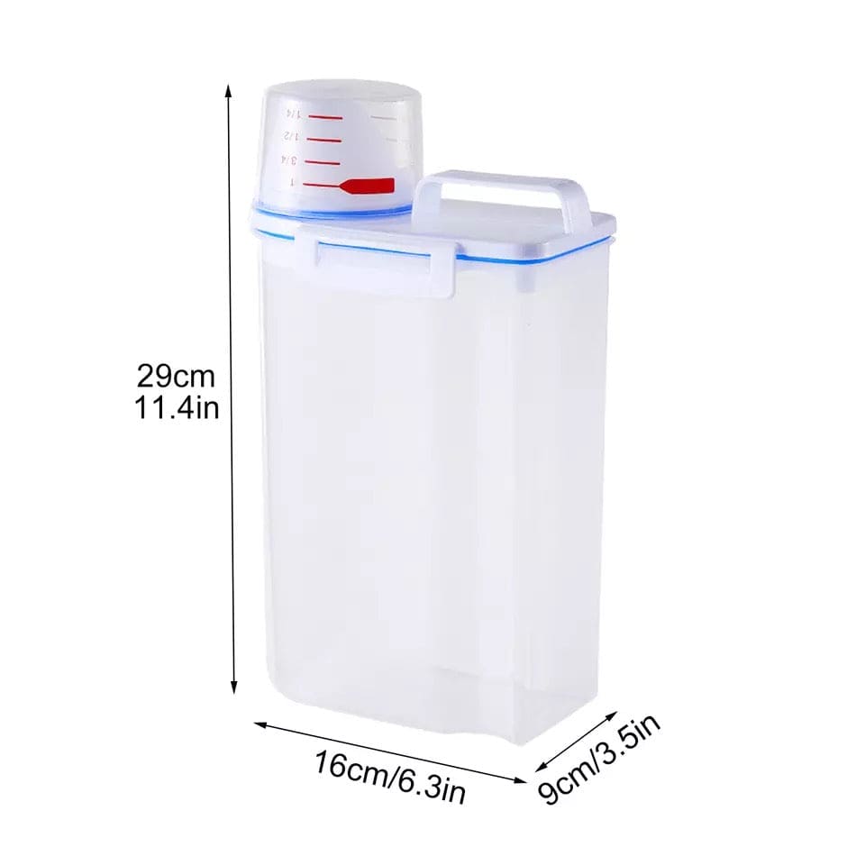 Amazing Airtight 2Kg Plastic Cereal Dispenser Storage Box, Food Grain Rice Container With Dispensing Mouth, Bottle Case For Food Seeds Amazing Airtight 2Kg Plastic Cereal Dispenser Storage Box, Food Grain Rice Container With Dispensing Mouth, Bottle Case For Food Seeds